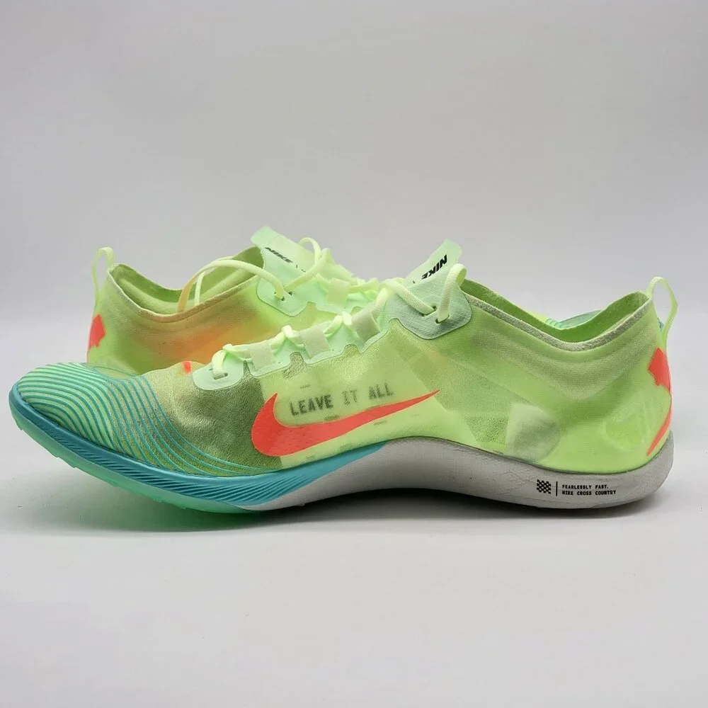 Nike Zoom Victory 5 XC Cross Country Spikes Hyper Orange‎ Mens Sz 15 AJ0847-701